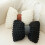 Comfortable Pillow Bowknot Shape for Head Neck-white brown 5