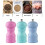 Handheld Pepper Mill With Rubberwood Exterior Adjustable-Blue 3