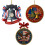 Commemorative 250th Anniversary Acrylic Bell Ornament for-25 5