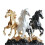 Statues de cheval porte-bonheur, Sculptures d'animaux à-3 5