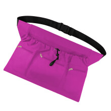 Gardening Tool Apron with Adjustable Waist for Easy-Purple