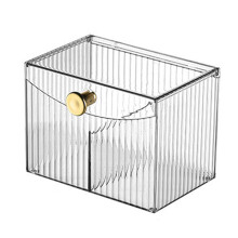 Organisateur de cosmétiques, conteneur Transparent, boîte de-3