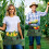 Geräumige Werkzeugtasche, Gartenschürze mit bequemer-Grün 6