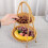 Stackable Plastic Fruit Bowl with European Charm Food-Two-Layer 6