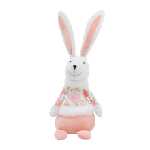 Lapins de pâques en peluche, lapin de pâques, jouet en-Rose