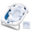 Baby Bath Floating Mat Blue Water Drop Polyester Support Pad 15
