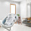Baby Bath Floating Mat – Polyester Mesh Support Cushion for Infants, White 9