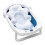 Baby Bath Floating Mat Blue Water Drop Polyester Support Pad 14