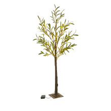 1.2m Solar Powered Olive Tree 150 Microdot LED