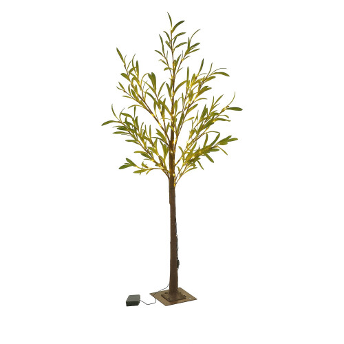 Spot On Dealz 1.2m Solar Powered Olive Tree 150 Microdot LED