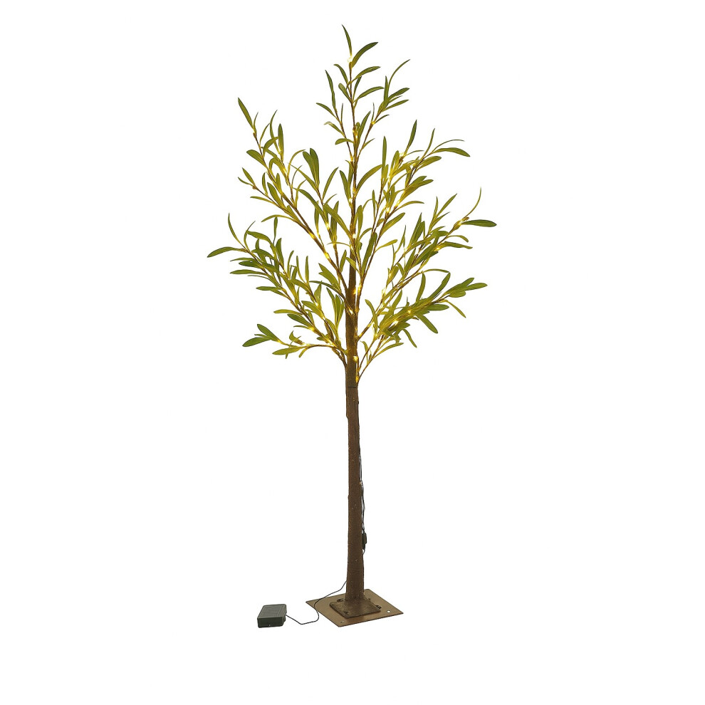 Spot On Dealz 1.2M Solar Powered Olive Tree 150 Microdot Led
