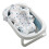 Baby Bath Floating Mat – Polyester Mesh Support Cushion for Infants, White 13