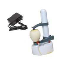 Elektrische fruitschiller Automatische aardappelschilmachine-Wit
