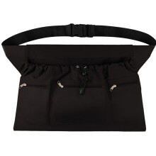 Versatile Harvesting Apron Tool Bag Featuring Adjustable-Black
