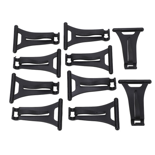 Space-Saving 10Pcs RV Awning Hooks for Lights & Clothes Hanging