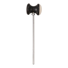 Stainless steel & Shaft Black Drum Pedal Bass Drum Beater Instrument Accessory Part