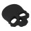 Skull Bone 3d design motorcycle car emblem badge sticker black 4