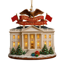 Collectible Bell Ornament Commemorating American 250th-8