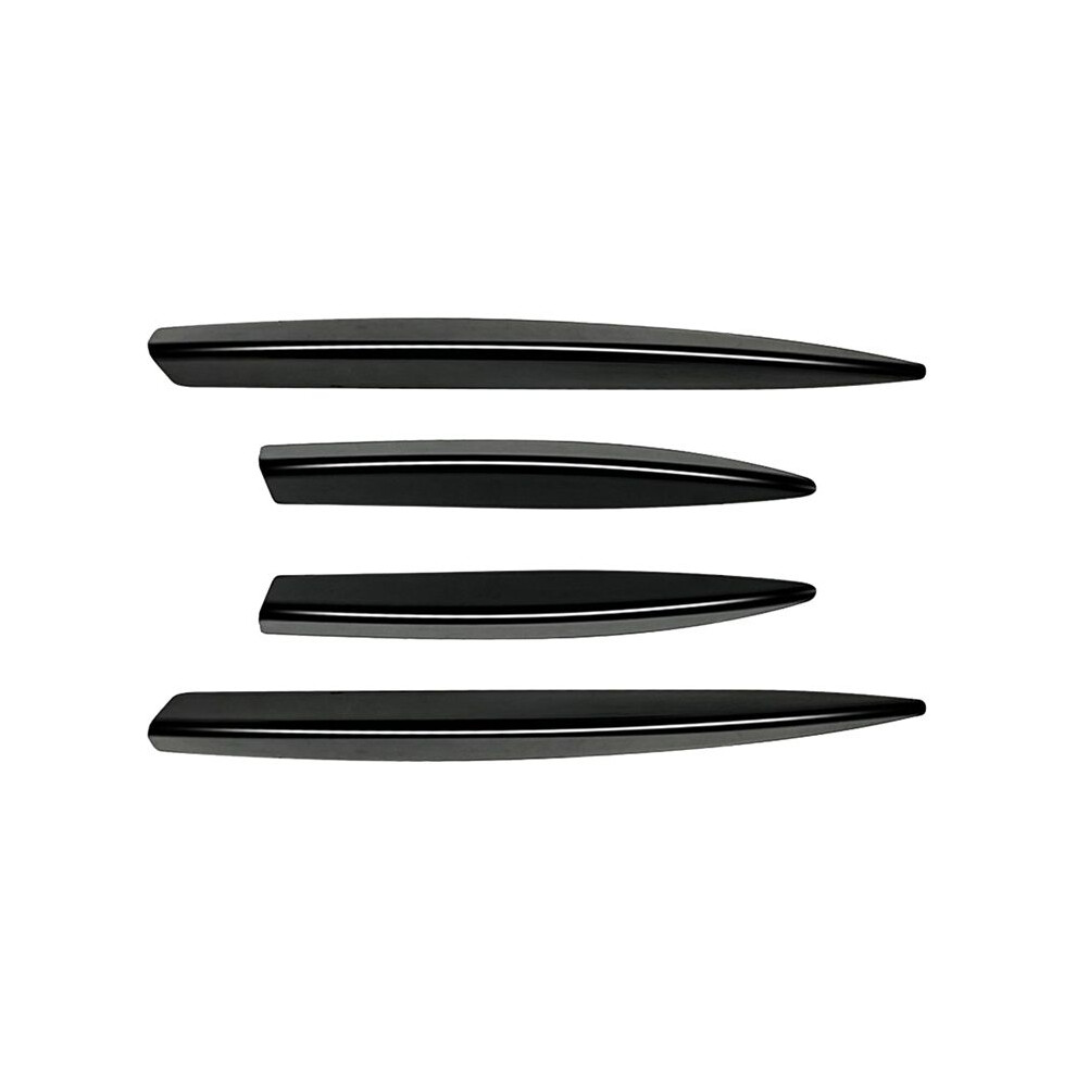 Glossy Front Bumpers Lip Front Grille Trim For A Class W177 A180 2023+ Amg 2018+ Car Spoiler Sticker Black 6033681391086