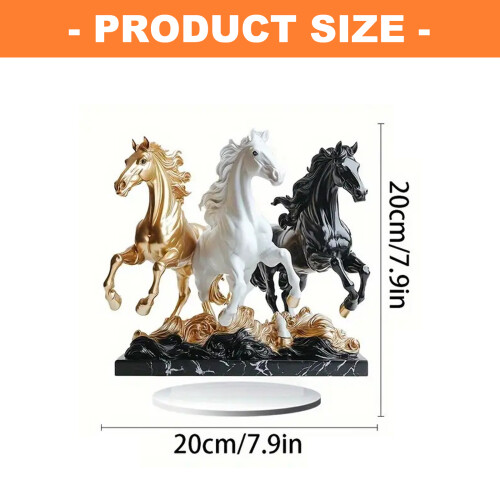 Statues de cheval porte-bonheur, Sculptures d'animaux à-3 2