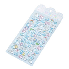 Cartoon Animal Embossed Sticker Educational-happy bunny1