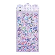 Embossed Animal Sticker Cartoon PVC Resin- mysterious ocea n