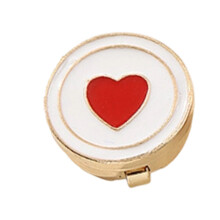 Korean Inspire Simple Heart Shaped Alloy-red love heart