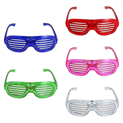 Blinds Themed LED Glasses for Night Parties Feature-Green 1
