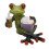 Hars Kikkers Standbeeld Grappig Dierenbeeldje Ornament-XX6080 1