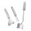 Steel Corn Stripper with Comfort Long Handle Corn Peeler Tool-D 6