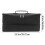 Quilted Padding Protective Travel Case for Styling Tool-Black 5