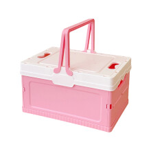 Gemakkelijk opvouwbare doos, multifunctionele organizer,-S Roze