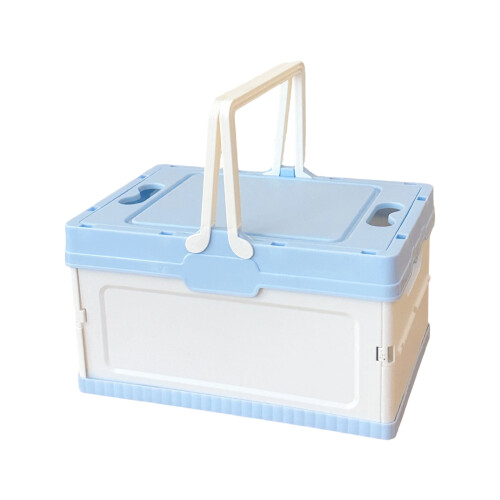 Solution de stockage pliable et étanche, conteneur-S Bleu