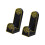 Pack of 2 Space Saving Hook for Portable Area-black bronze 1