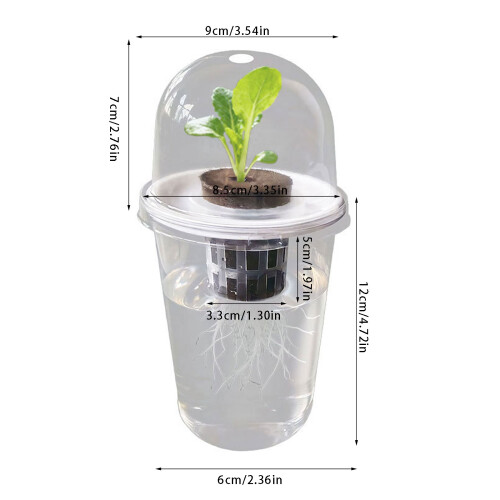 Hydrocultuur Groeiende plantcontainer Hydrocultuur-10 sets 2