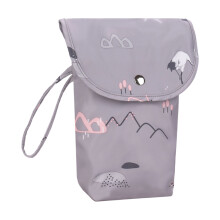 Easy Carry Baby Diaper Pouch Waterproof Large Capacity-hill
