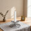 Metal Iron Taper Candle Holders Retro Candlestick-Silver 7