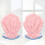 Gants de bain en molleton pour animaux de compagnie, corail-Rose 5