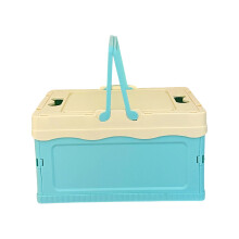 Einfache Faltbox, Mehrzweck-Organizer,-L Blau