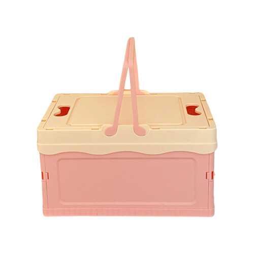 Multifunctionele opvouwbare container, waterdichte,-L Roze