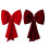 Soft Velvets Valentine Bowknot Decoration Durable-Red 80cm 2