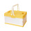 Portable Multi Purpose Folding Box Easy to Carry-S Yellow 1