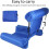 Portable Water Hammock, Adjustable Position Comfortable Pool Lounge For Summer Inflatable Swimming Pool Float 4