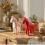 Statues de chevaux en bois, décorations de Table,-Blanc 6