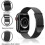 Ευέλικτο βραχιόλι Milanese Loop από ανοξείδωτο ατσάλι με μαγνητικό κούμπωμα, 4