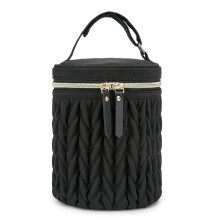 Wasserdichte Thermo-Handtasche aus Stoff mit abnehmbaren-Schwarz