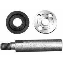 Acessórios para esmerilhadeira angular para desbaste profundo, porca redonda prateada Bosch Professional Series para maior eficiência de polimento