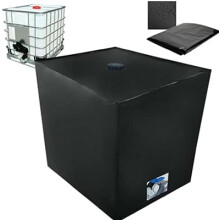 IBC Tote Cover, Oxford Cloth Water Proof Protective Hood For 1000L Water Tank, Anti-Uv To Prevent Algae Formation, Durable And Rainproof Features