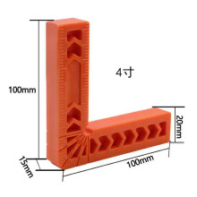 Outil de menuiserie de précision, équerre de positionnement pour angles à 90 parfaits, pince d'angle à 90, plastique haute résistance,