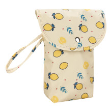 Portable Baby Diaper Organizers With Waterproof Oxfords-lemon